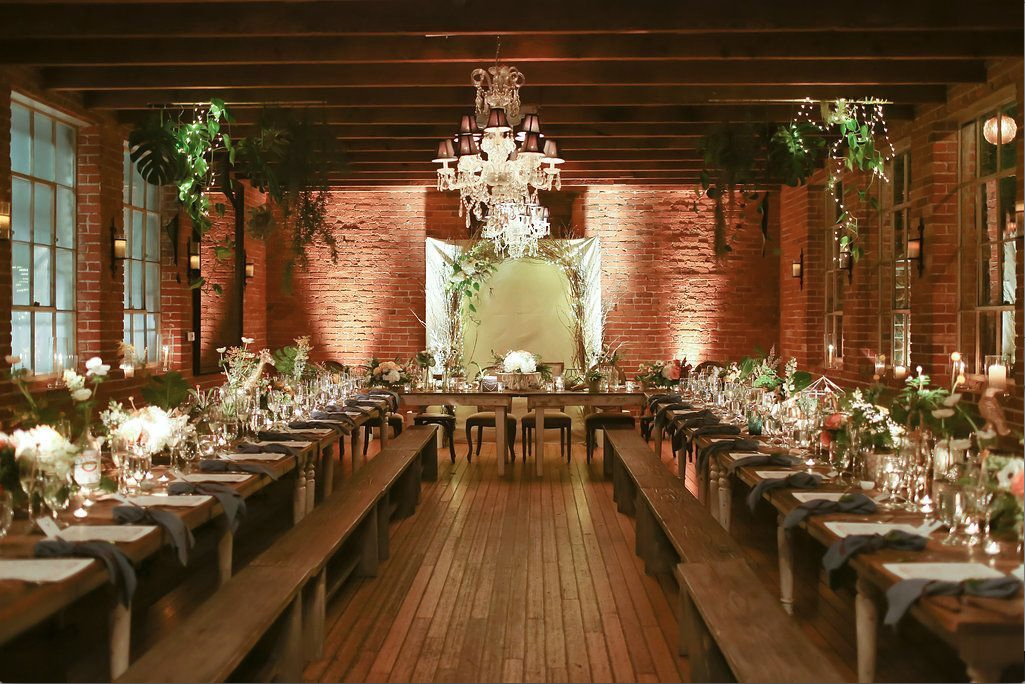 A Glittery Gold Science Wedding at a 1920's Historic Venue