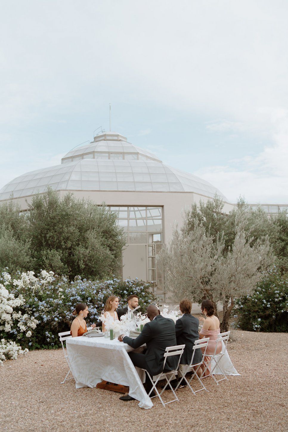 This Micro Wedding in Mexico was Hosted at a Garden Filled Ranch Venue