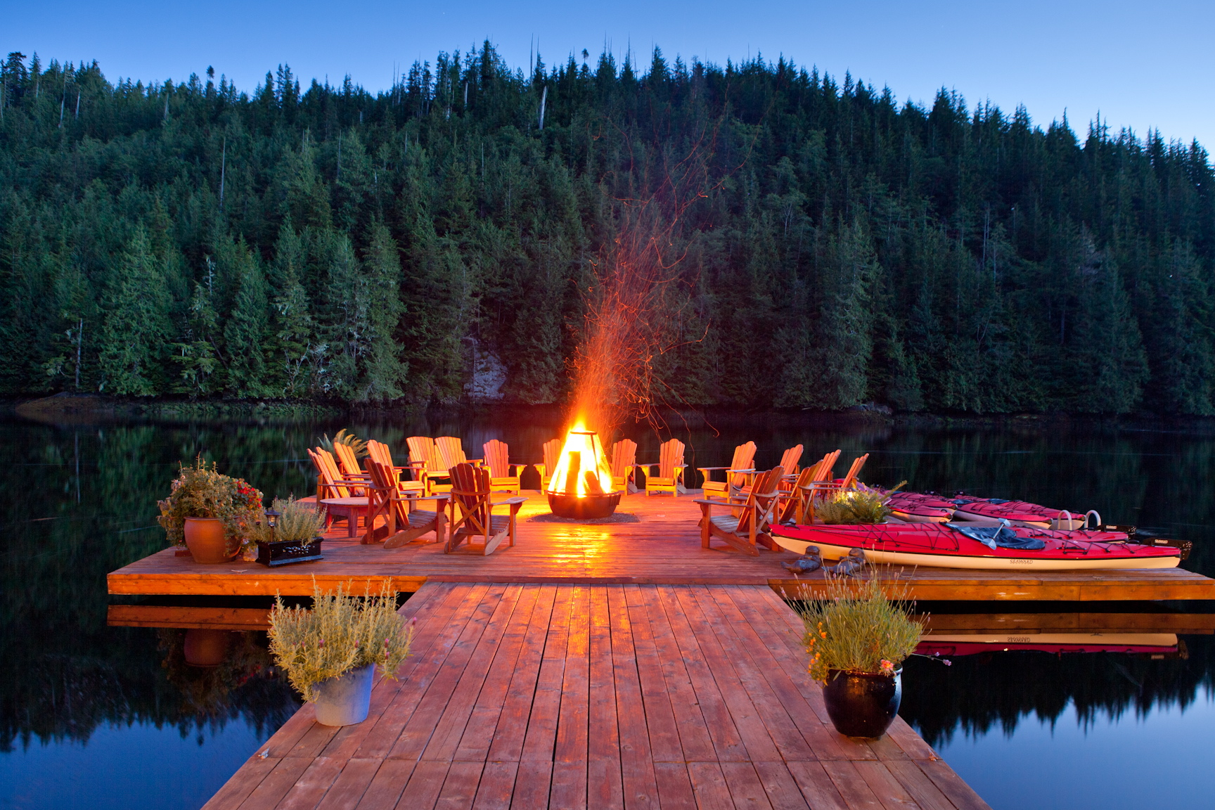 Firedock Nimmo Bay Wilderness Resort