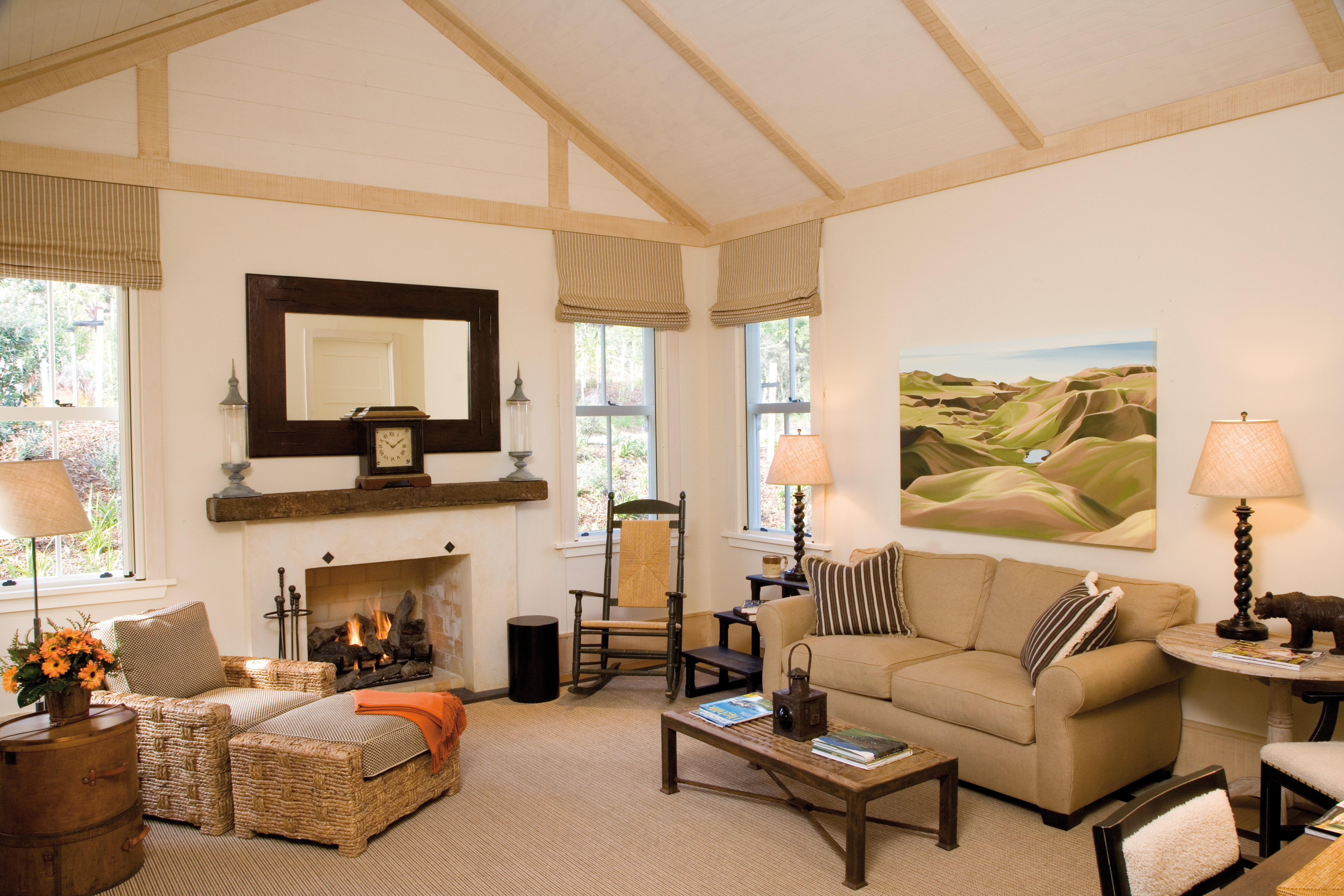 Cape-Kidnappers-Owners-Cottage-Study The Farm at Cape Kidnappers