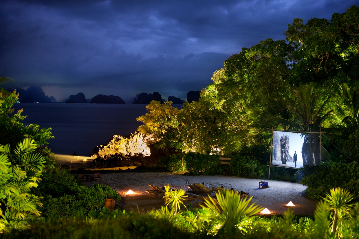 Cinema-Paradiso-by-the-beach Six Senses Yao Noi