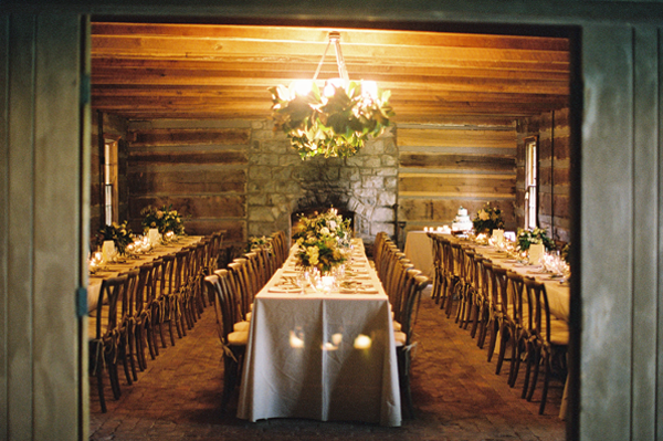 rustic-cabin-wedding-reception-ideas The Hermitage, Home of President Andrew Jackson