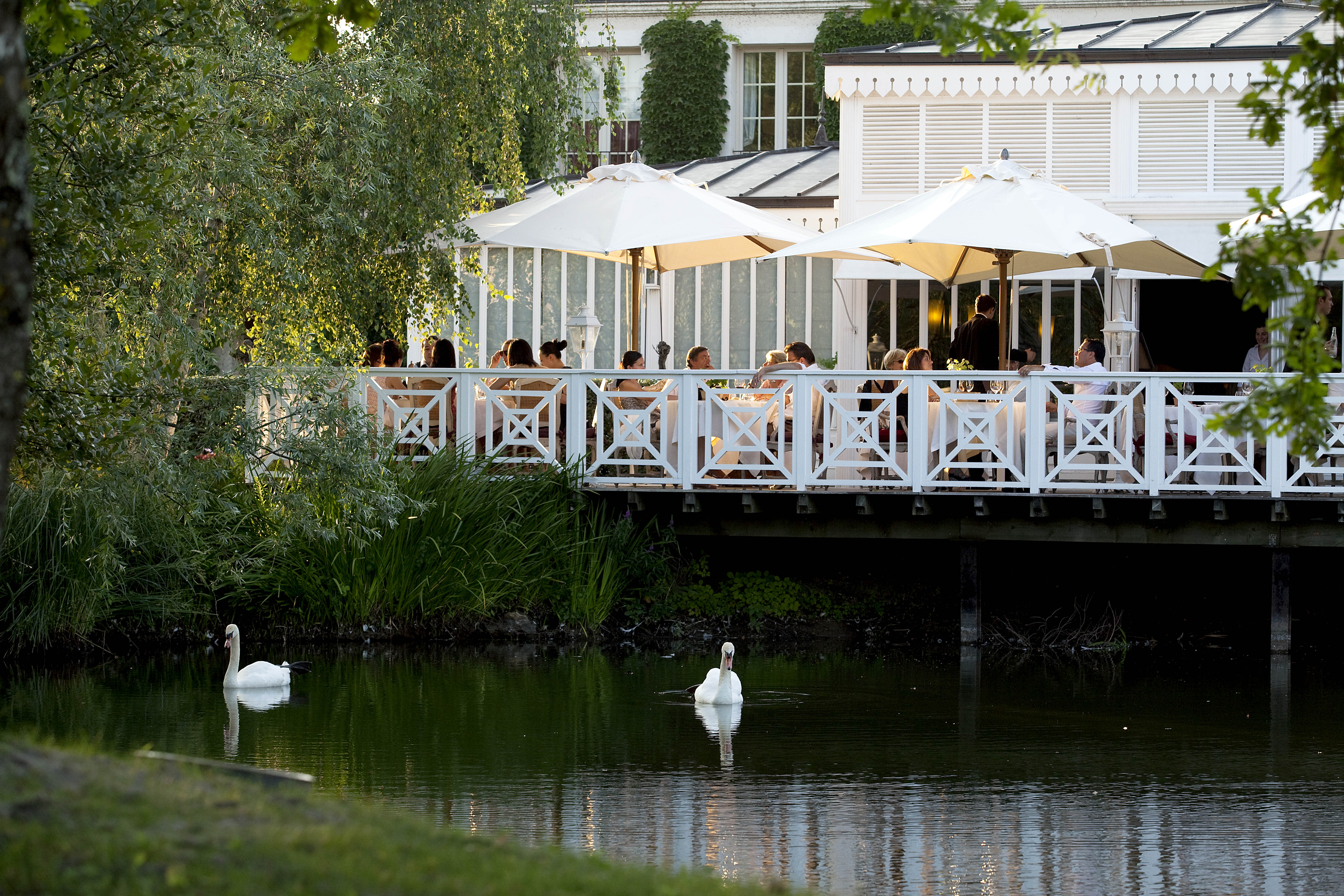 Terasse-GV-vue-depuis-lac-_MCellard-2011-3 Les Sources de Caudalie