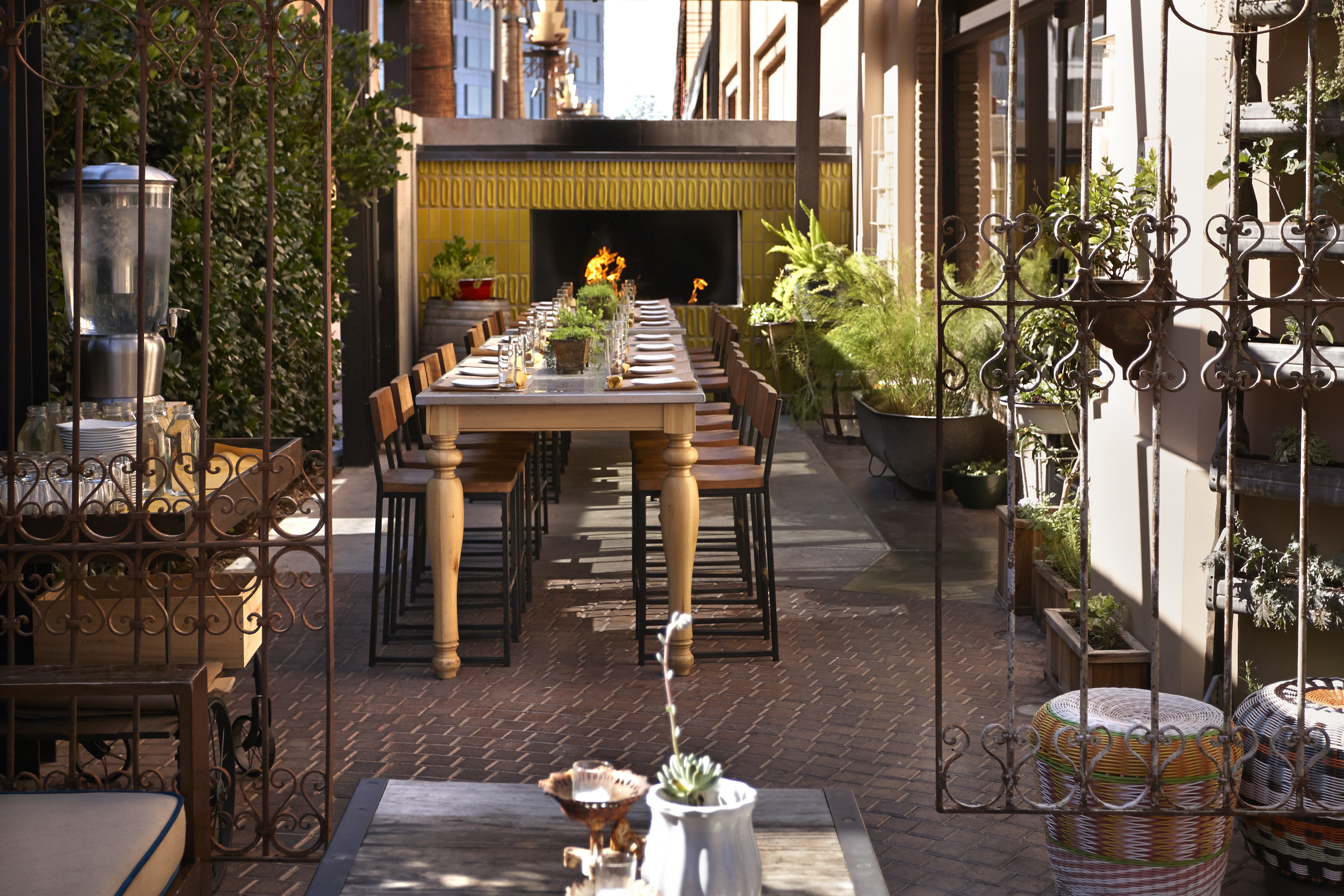 fireplace_2 CUCINA enoteca Irvine