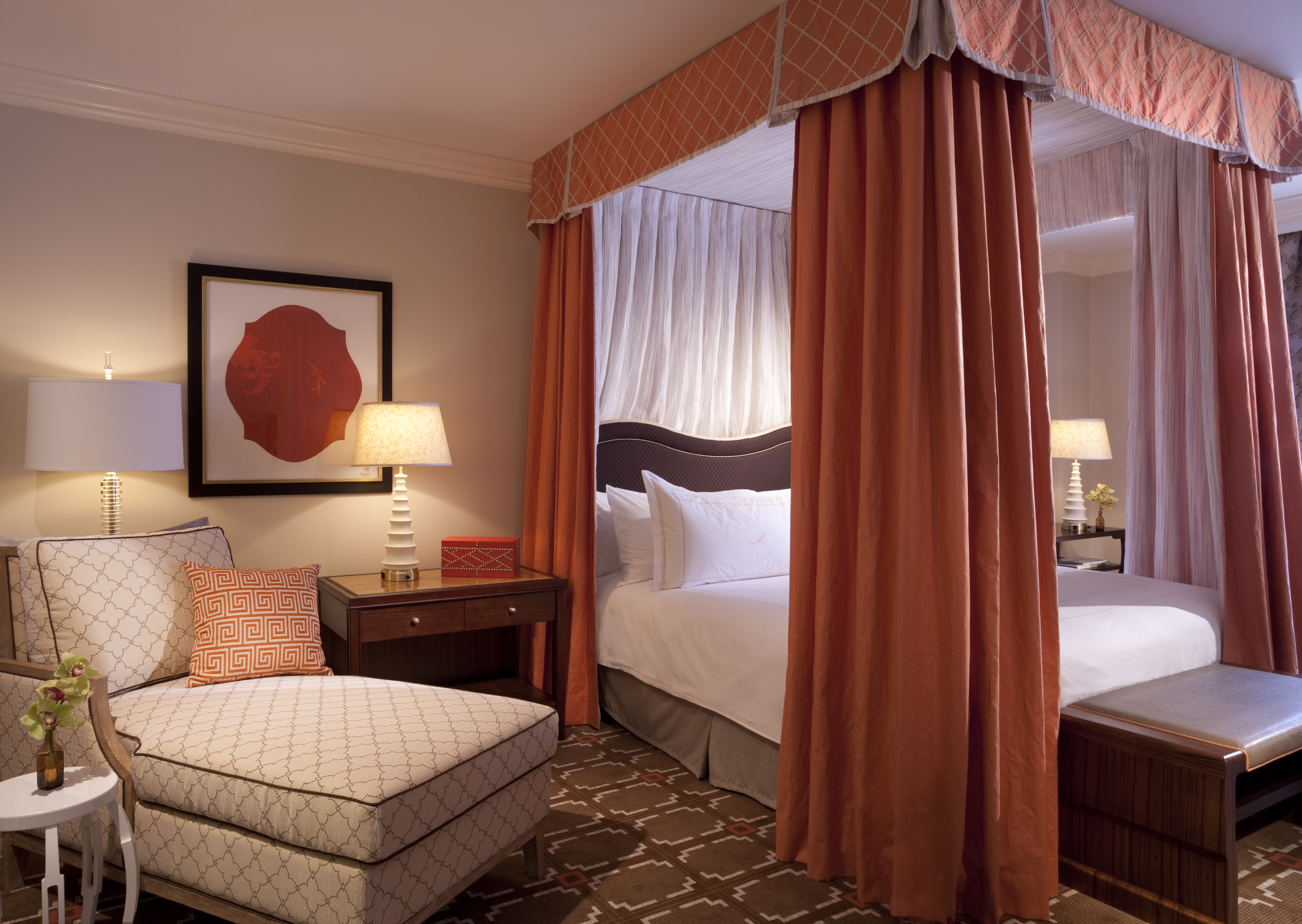 Executive-Suite-bed Rosewood Mansion on Turtle Creek