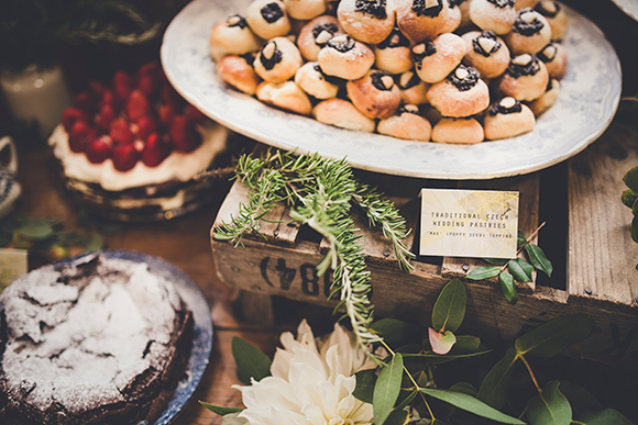 Rustic-wedding-food-display Boconnoc