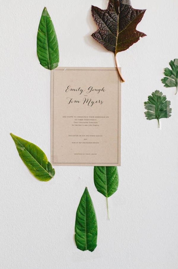 simple-kraft-paper-wedding-invitations Studio Elevn