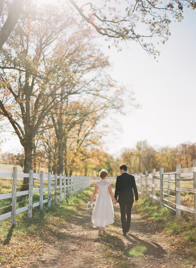 Farm-wedding-bride-groom The Century Barn