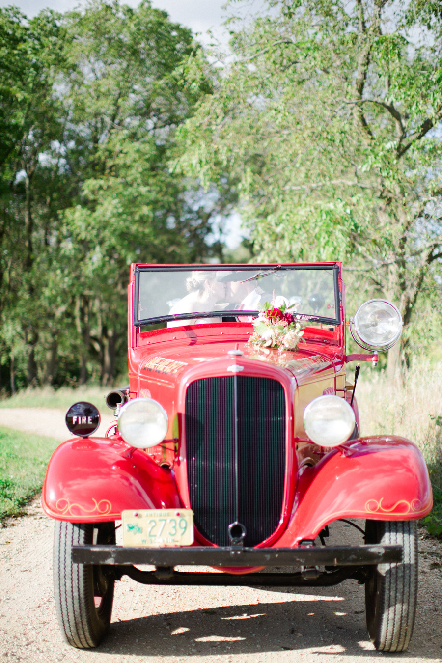 Vintage-fire-car The Century Barn