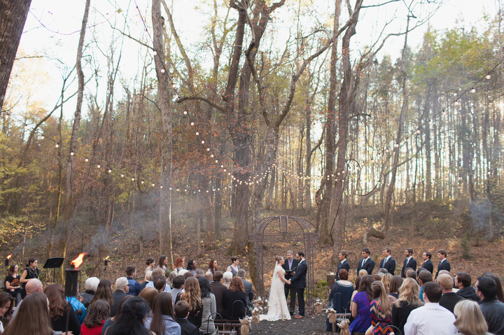 fall-outdoor-wedding The Corry House