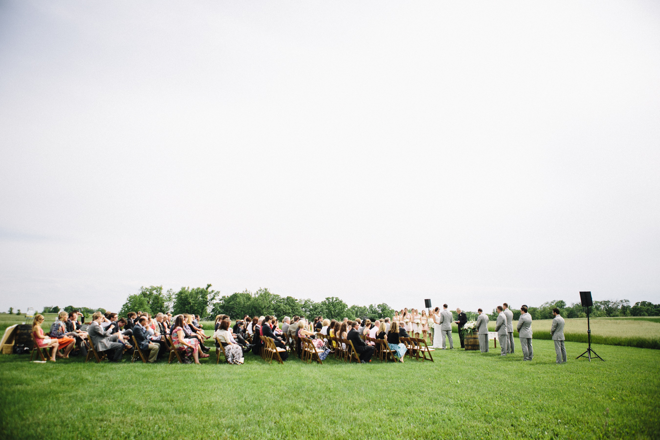 farm-wedding-ceremony The Century Barn