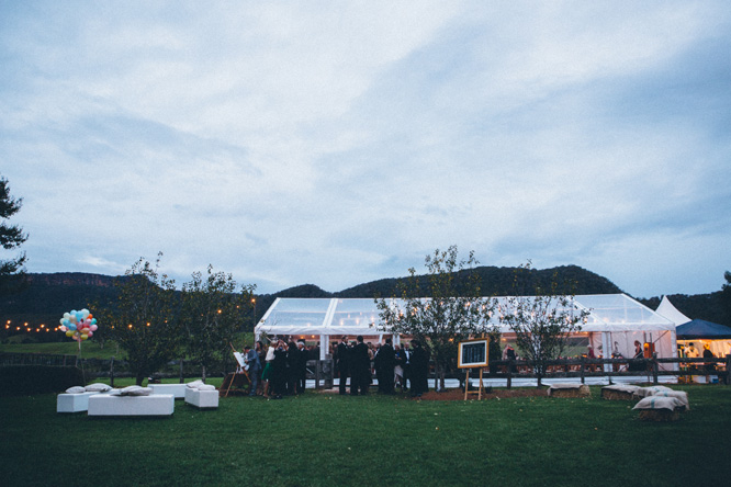 melross-tent-reception The Barn On Melross