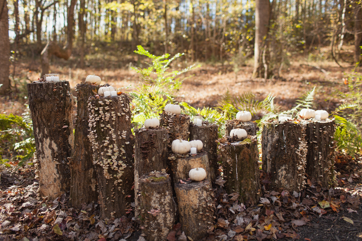 rustic-pumpkin-wedding-decor The Corry House