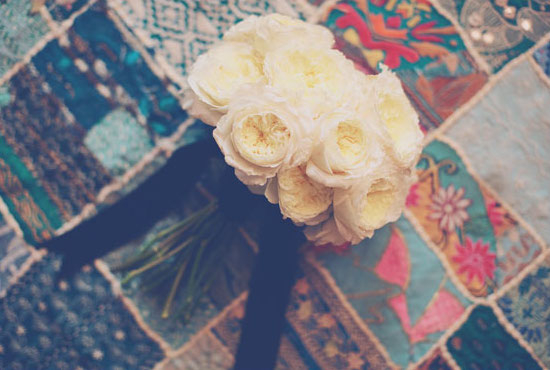 boho-wedding-bouqet Rancho Pillow