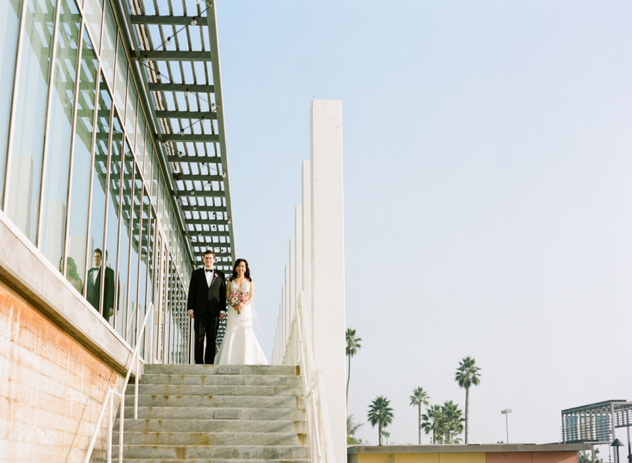 santa-monica-beach-wedding-11 Annenberg Community Beach House