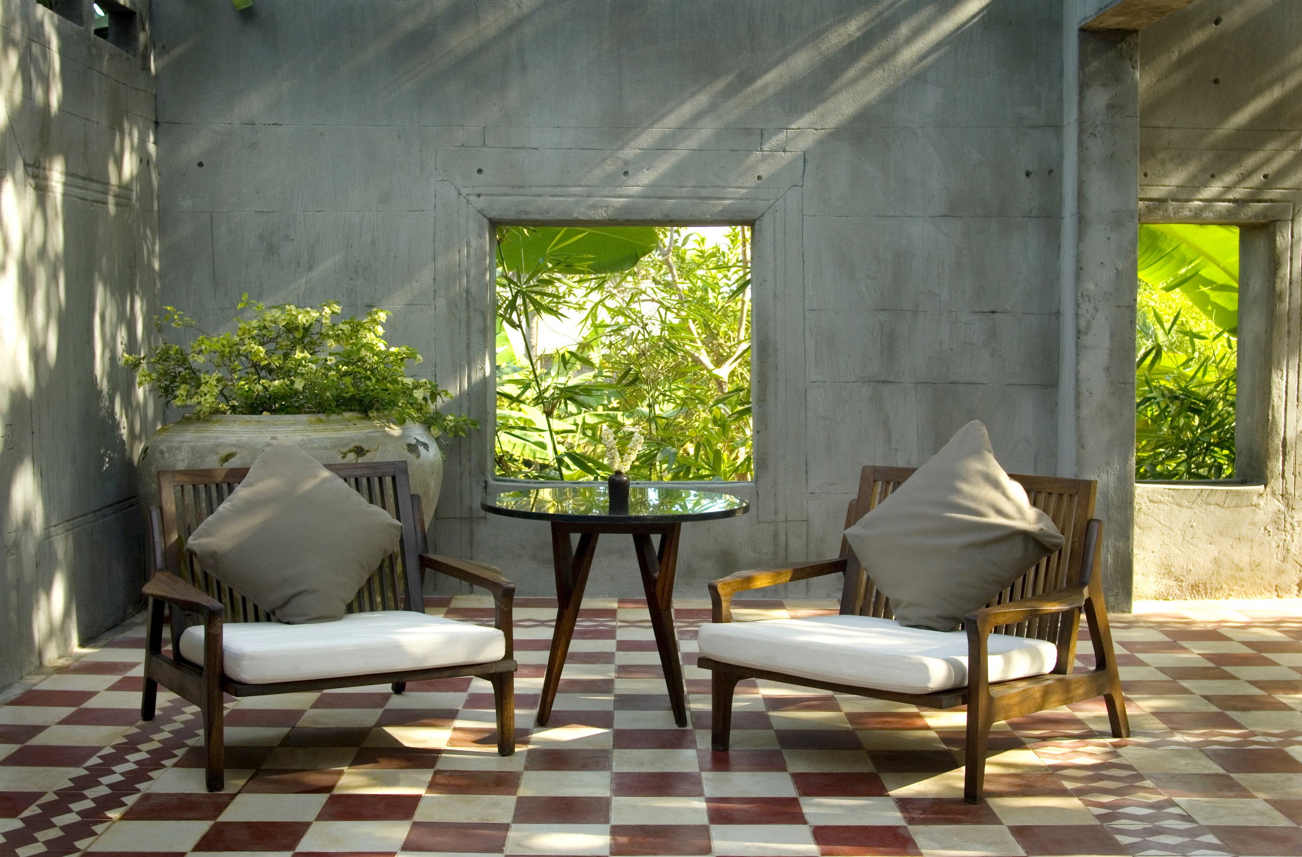 Khmer Village House Patio_High Res_9157 Amansara