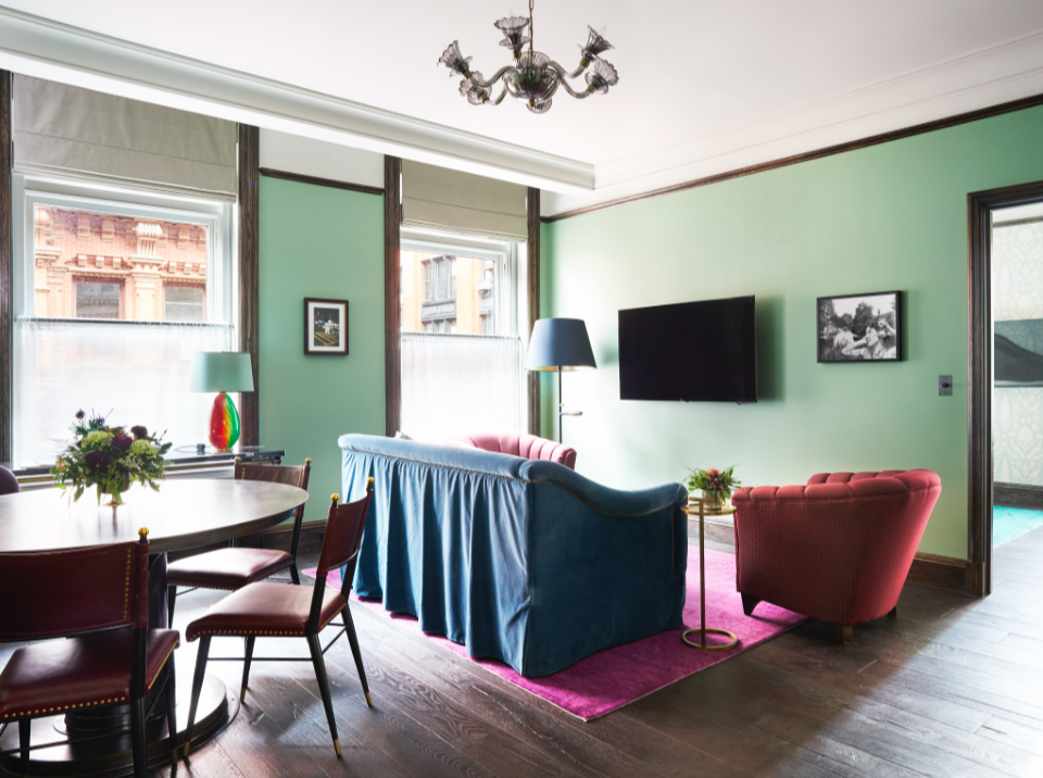 the beekman a thompson hotel-deluxe corner suite The Beekman, a Thompson Hotel