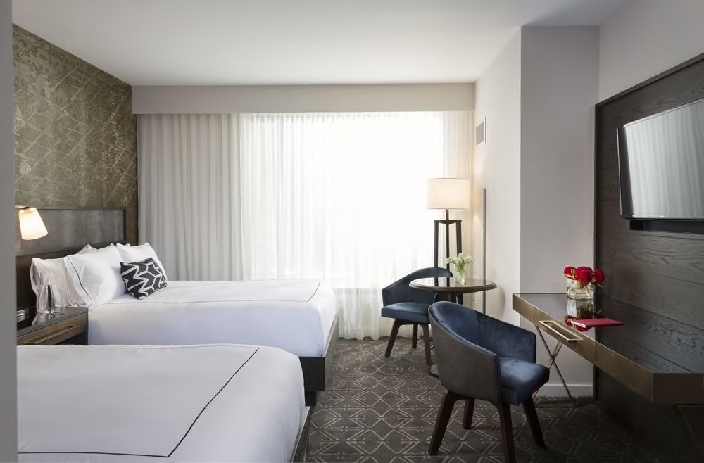 cityview deluxe queen queen - hotel van zandt Hotel Van Zandt - A Kimpton Hotel