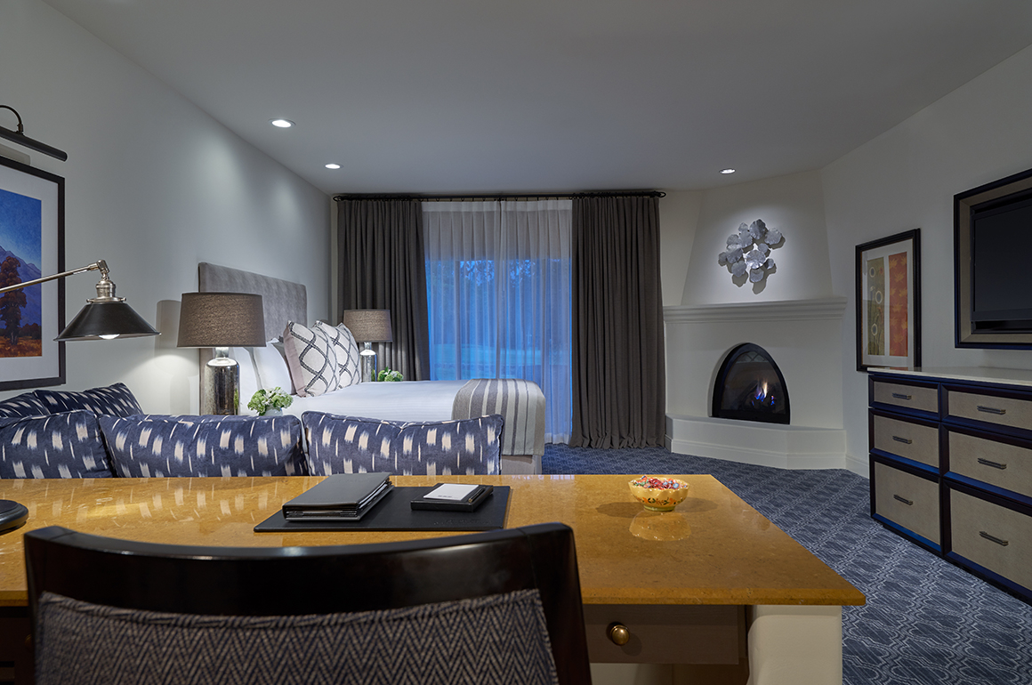 fireplace shangrila room - ojai valley inn & spa Ojai Valley Inn & Spa