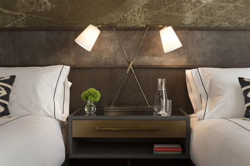 lakeview deluxe queen queen - hotel van zandt Hotel Van Zandt - A Kimpton Hotel