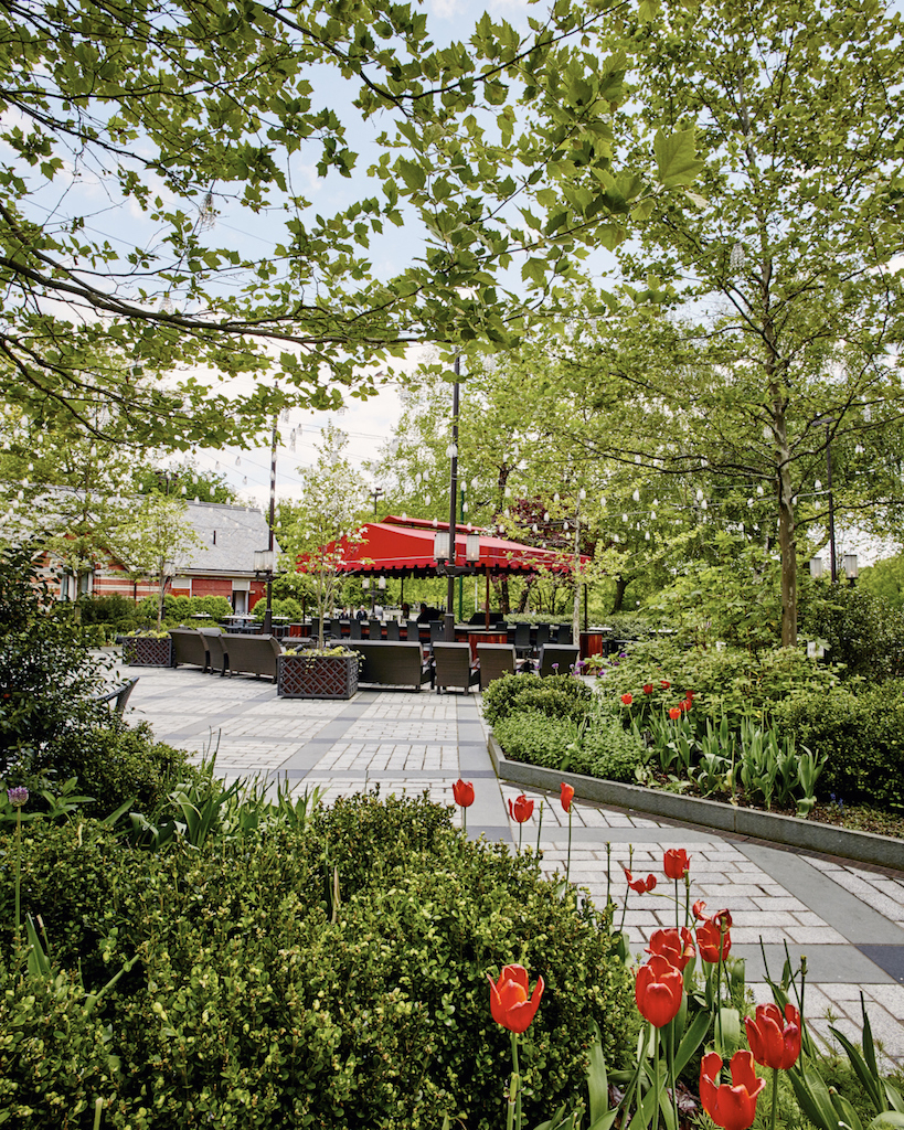 Cassandra Pandi - Courtyard Summer Tavern on the Green