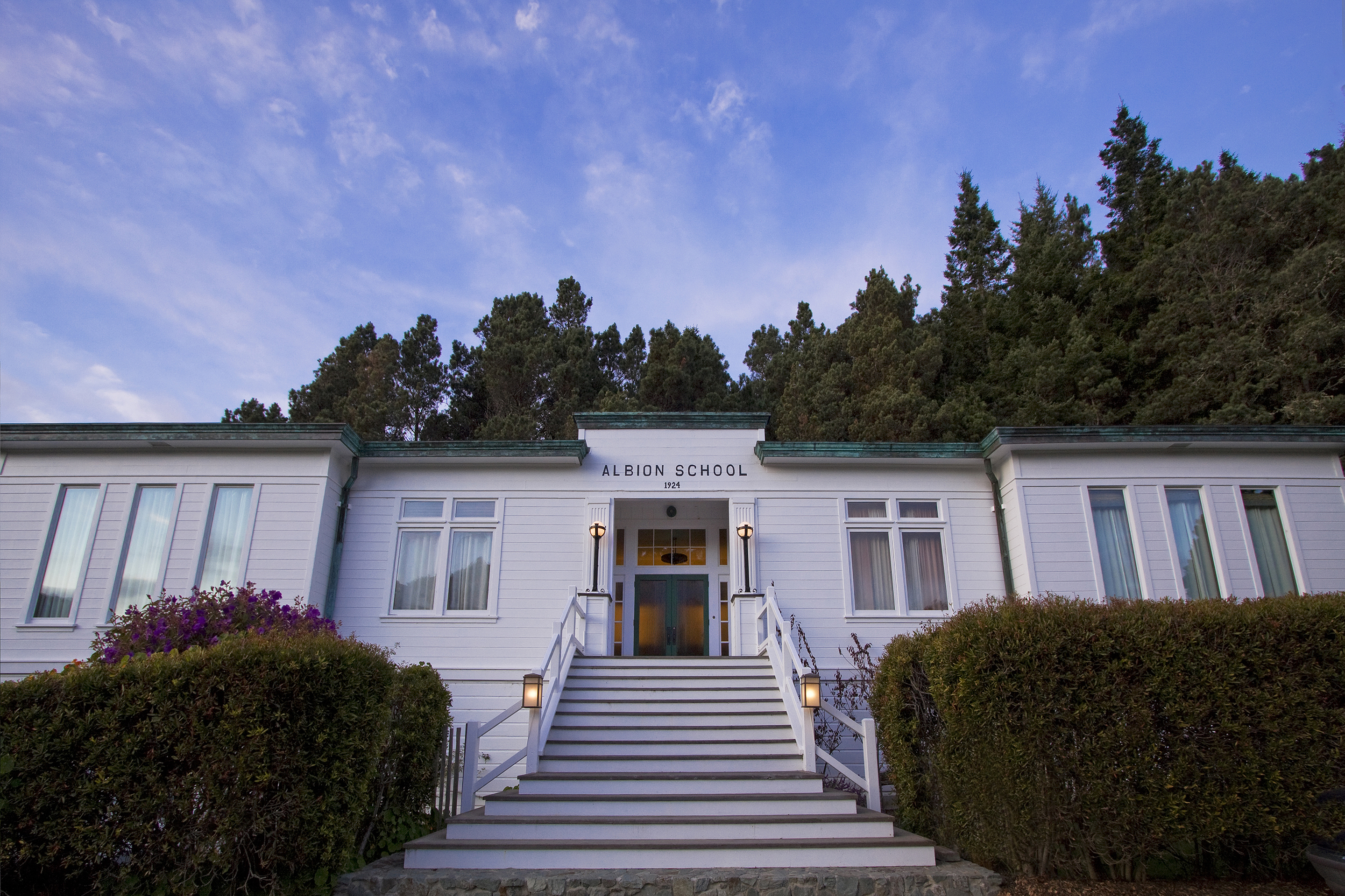 EveningFacade_III_240dpi The Albion Schoolhouse