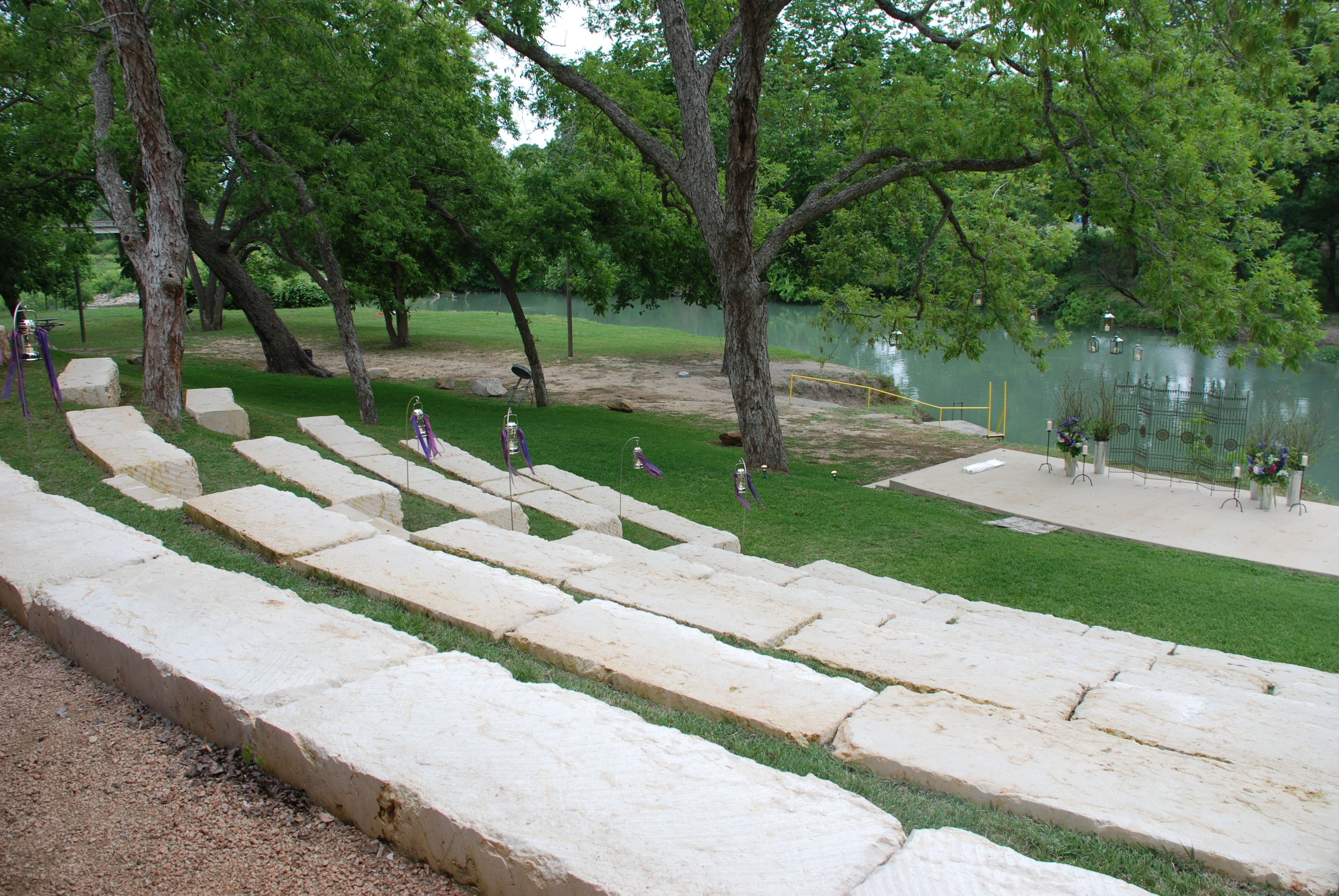 Ampitheatre Seating Zedler Mill Pavilion