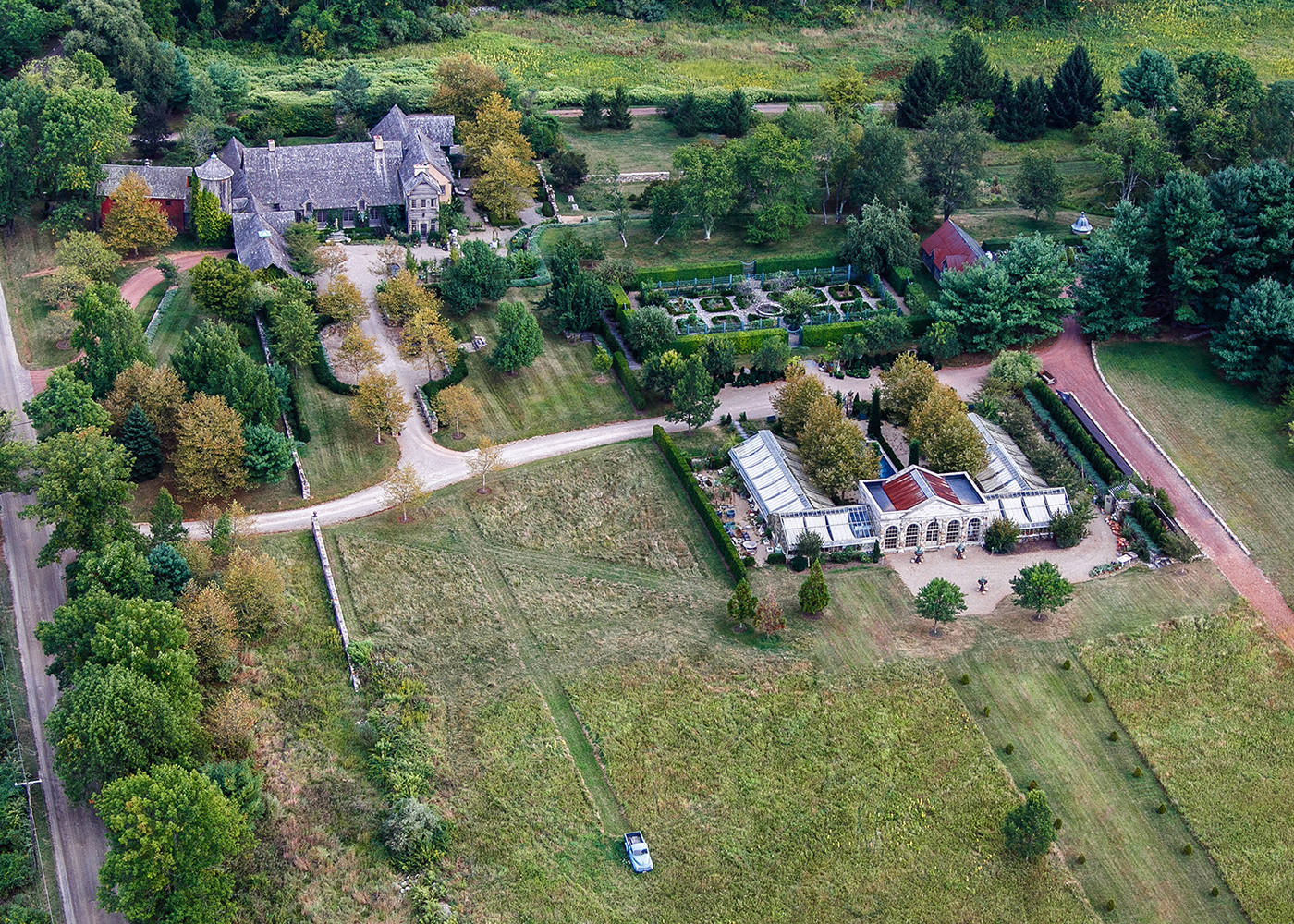 85CAFN6-094c Jardin de Buis