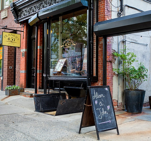 Heart of Gold Wedding Reception Decor 7 Frankies 457 Spuntino