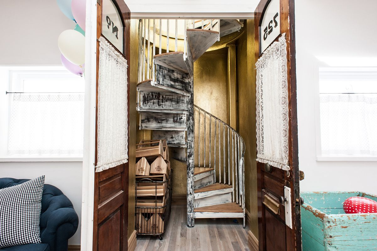 Au Fudge Treehouse Stairs Au Fudge Los Angeles