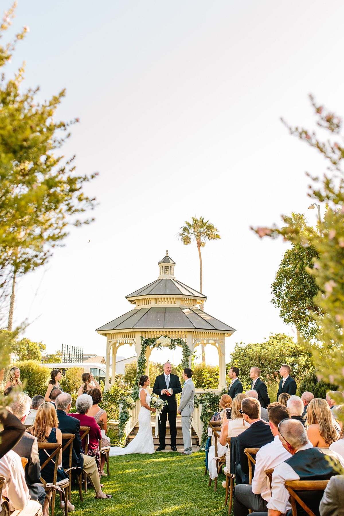 Cass House Wedding Ceremony 3 Cass House Cayucos