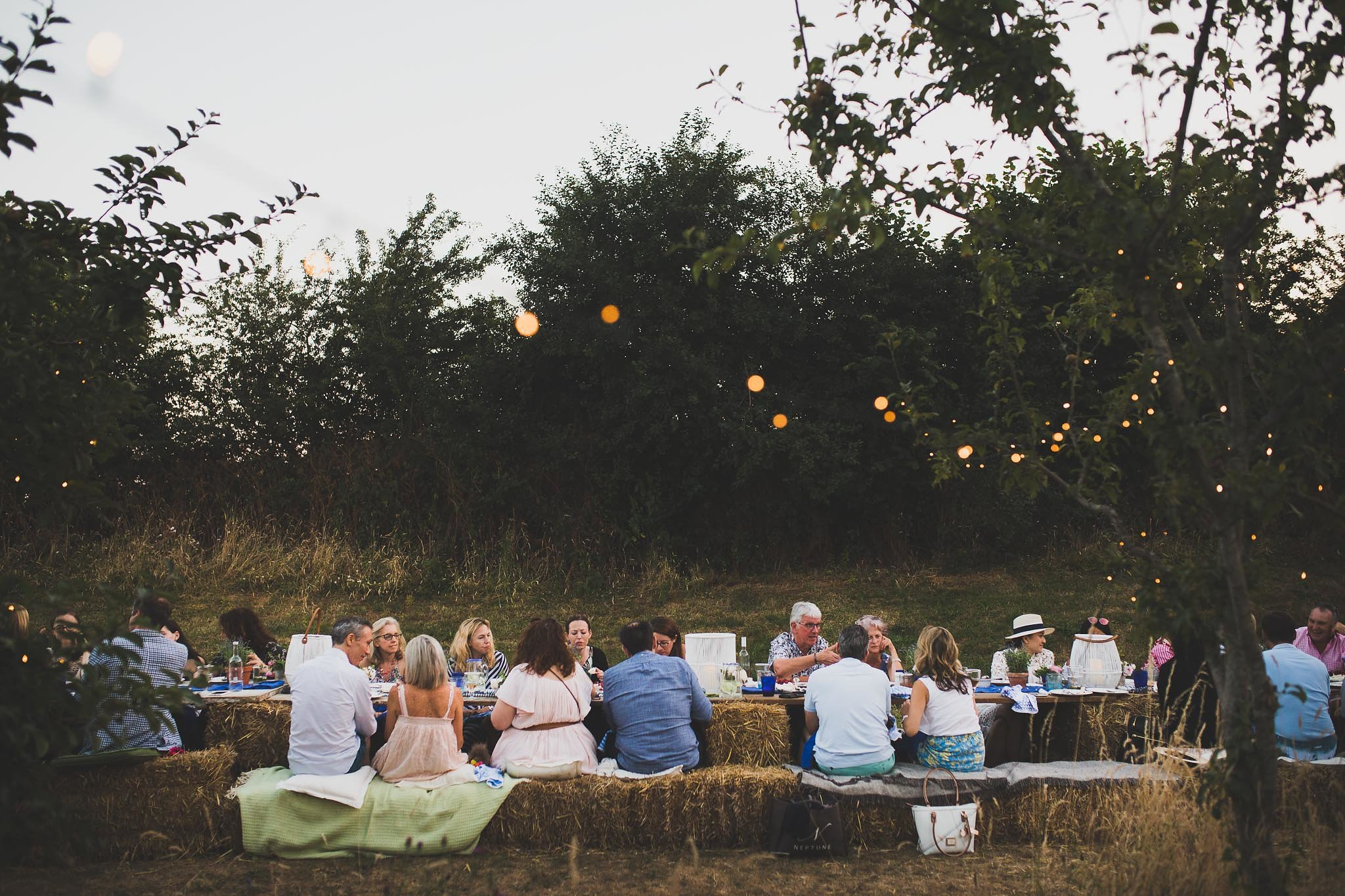 EH Big Picnic Guests table Daylesford Farm