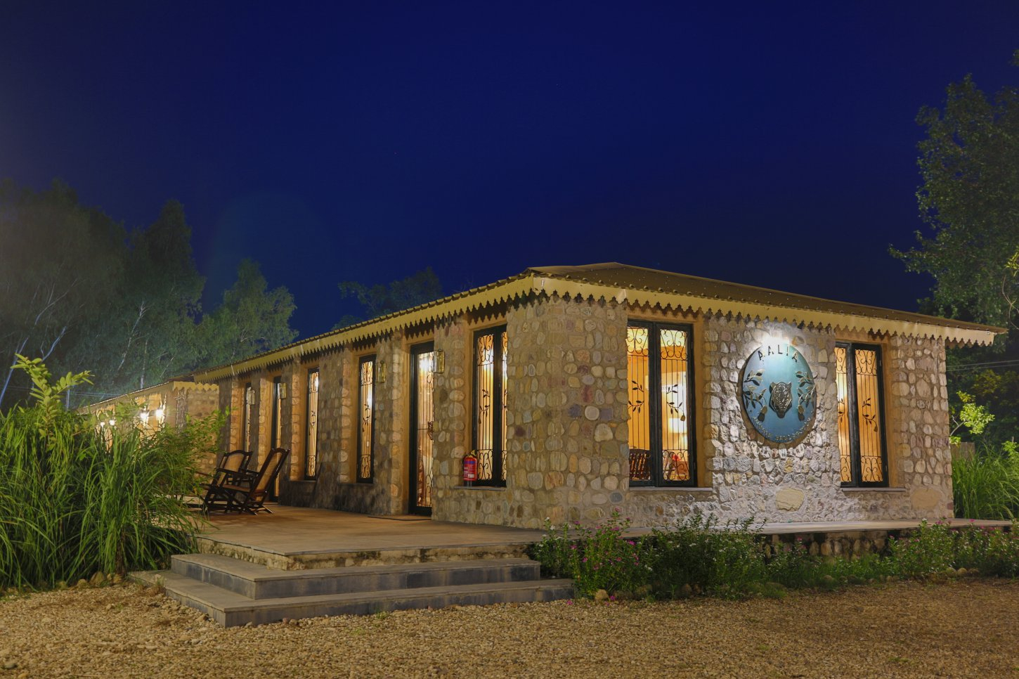 Lounge exterior Aalia Jungle Bandarjudh