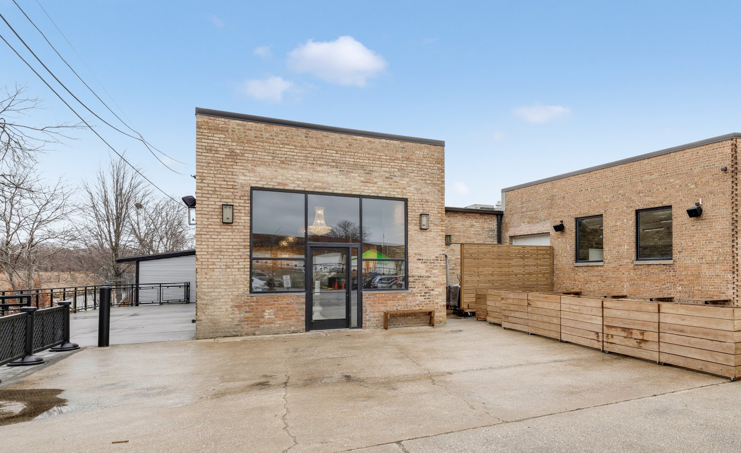 RR Front Door cropped small River Room at Burning Bush Brewery