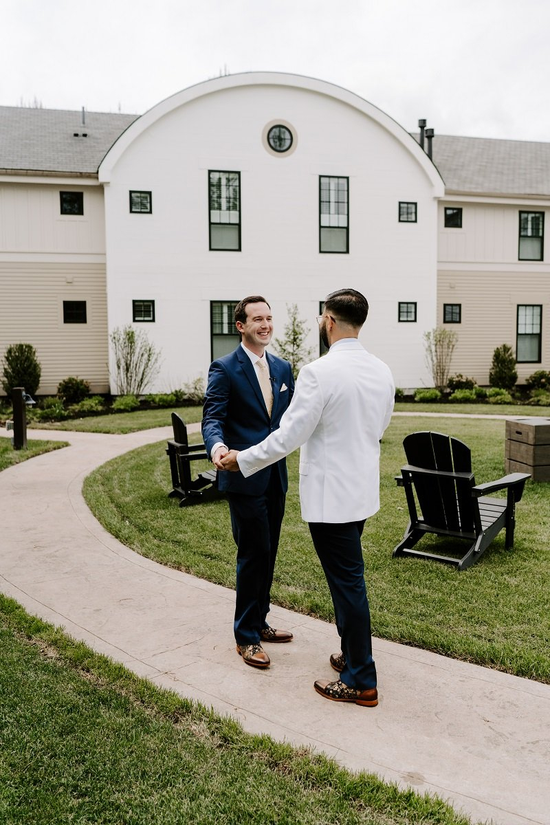 henry cotton photography - courtyard - grooms Grove at Briar Barn Inn