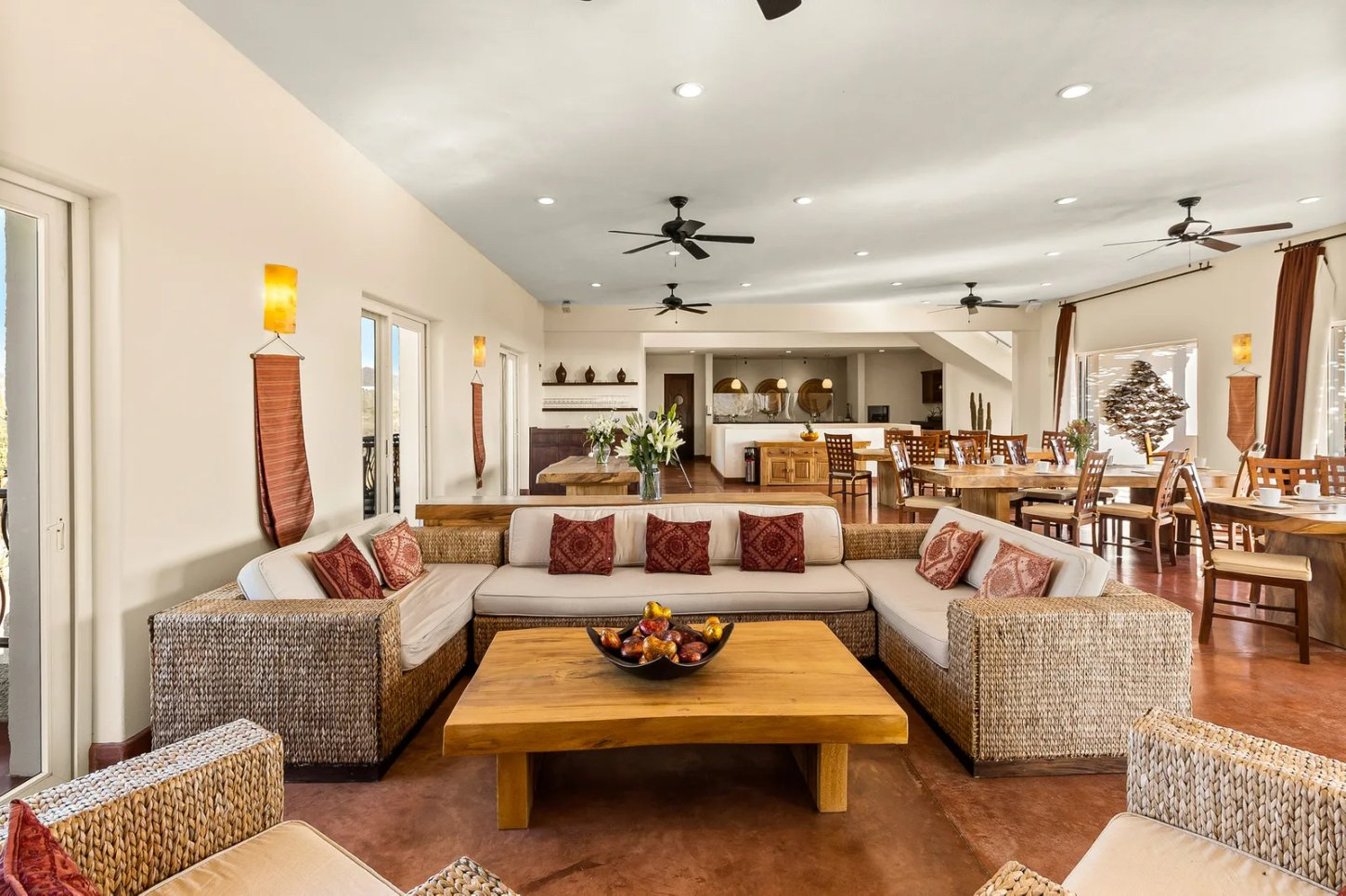 CB_couches dining room Prana del Mar