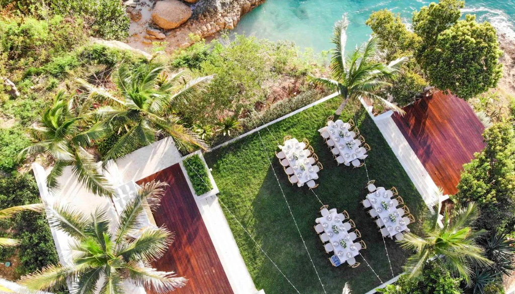 Mali Bluff aerial Malliouhana