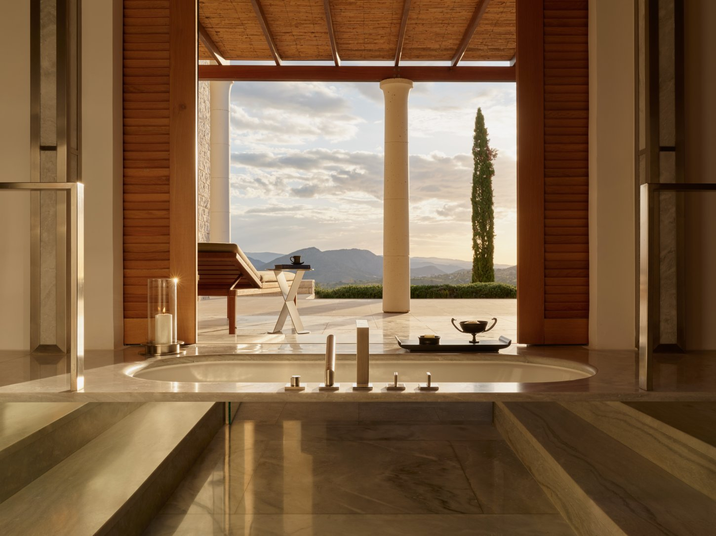 Amanzoe, Greece - Accommodation, Pool Pavilion_42852 Amanzoe
