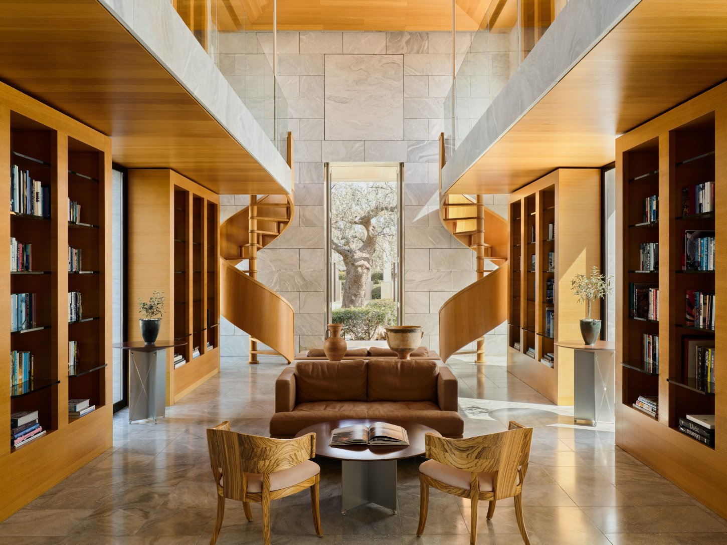 Amanzoe, Greece - Resort, Library _42675 Amanzoe