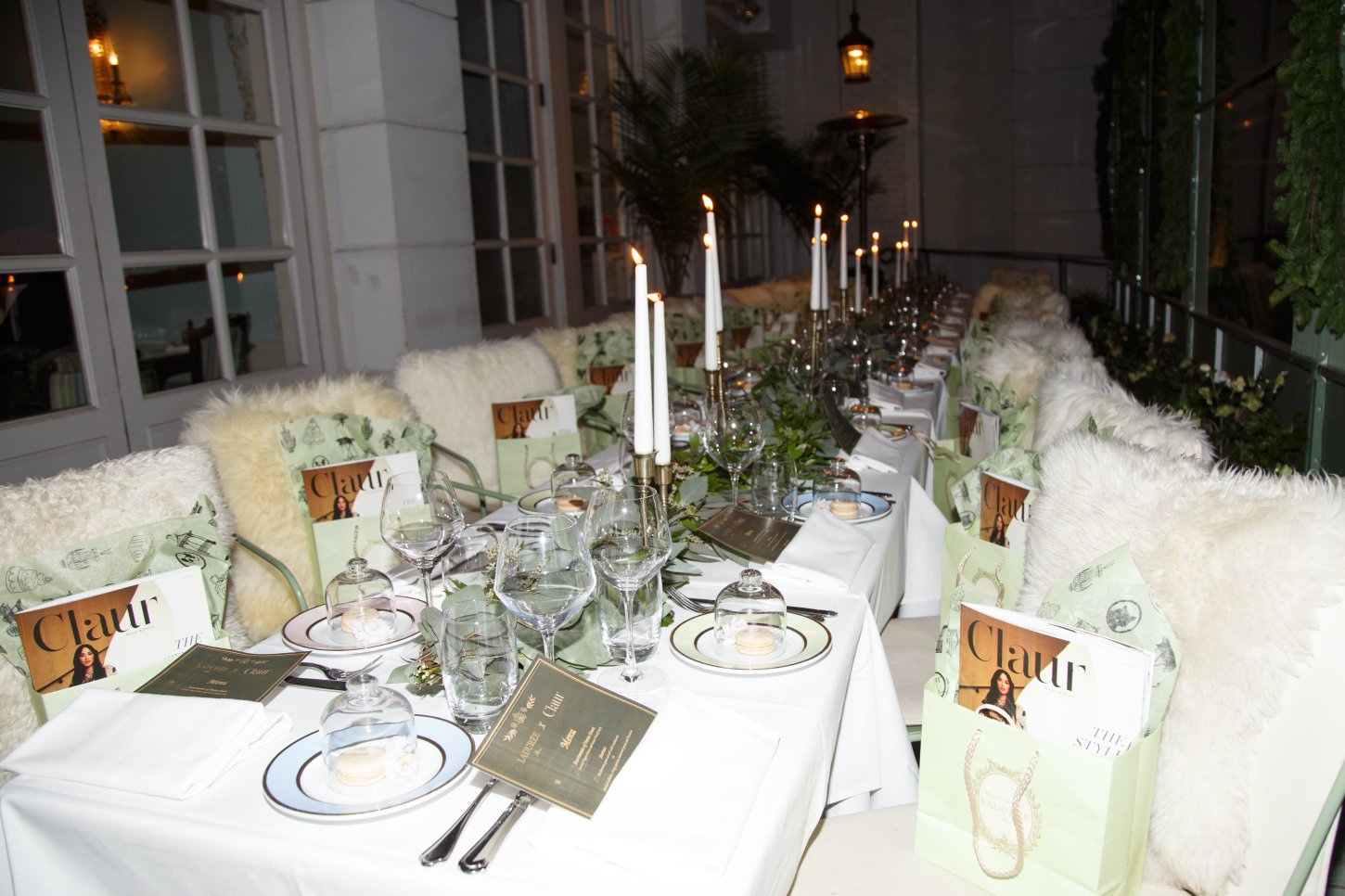 Claur Magazine and Ladurée 30 Laduree Soho