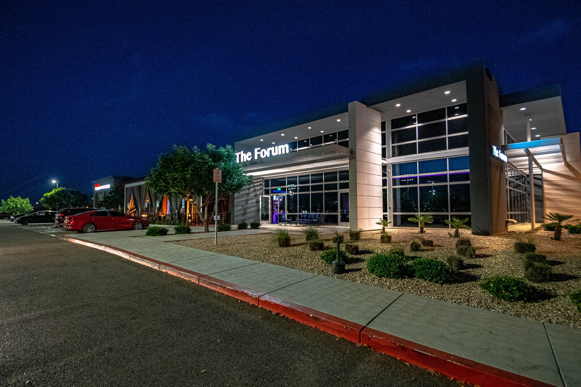 front The Forum Complex