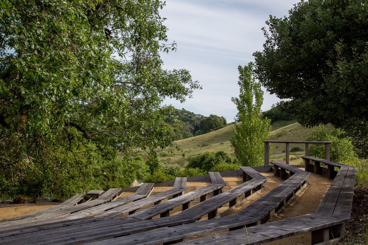 Amphitheater in Spring Whispertree Retreat
