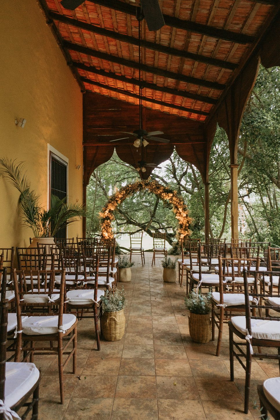 Terraza Morisca Hacienda Chuntuac