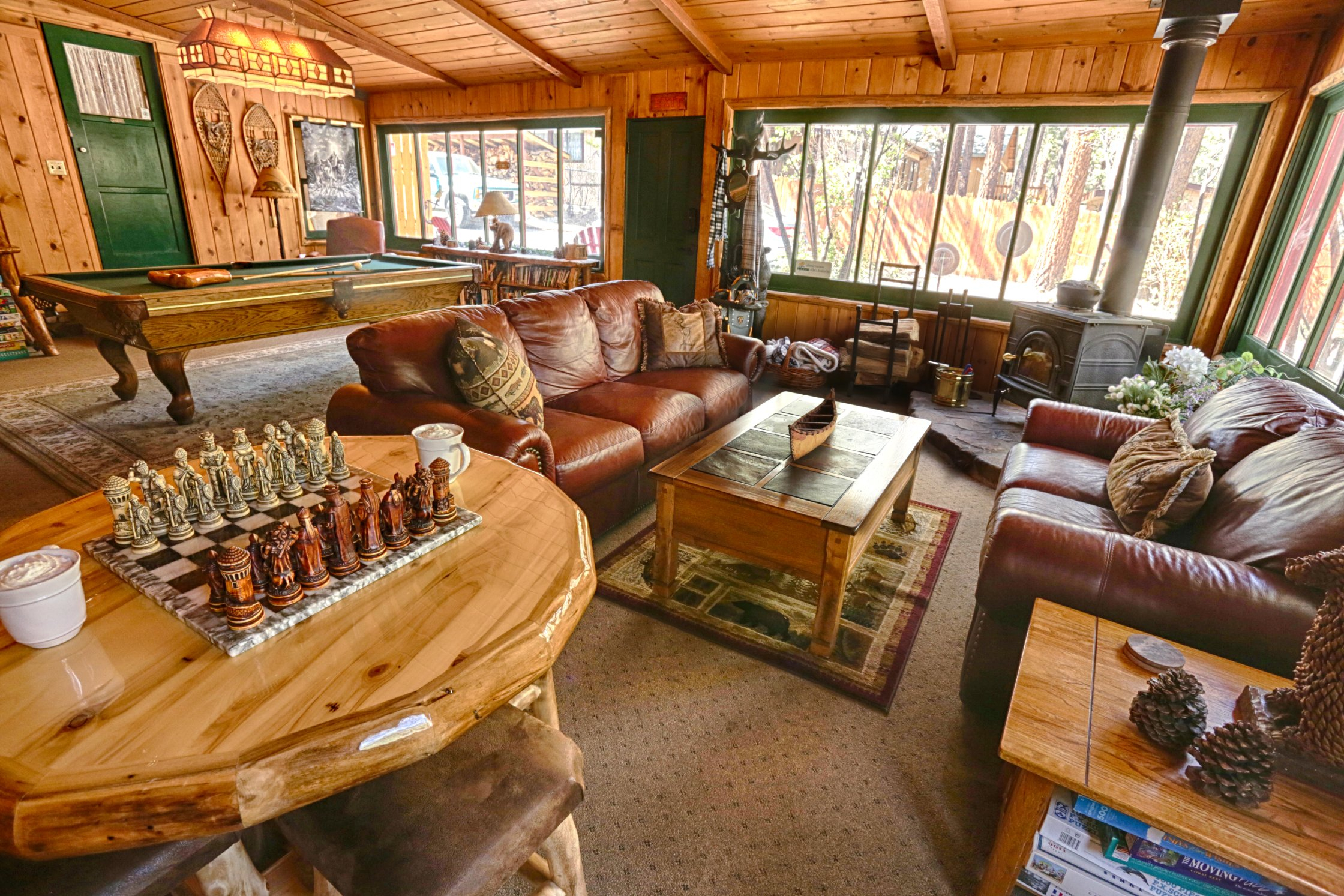 Billiard Room3 Gold Mountain Manor