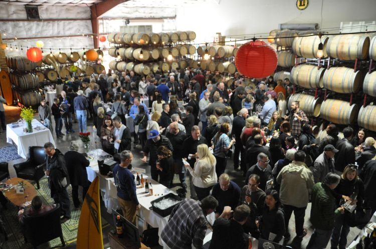 roomfull Longboard Vineyards