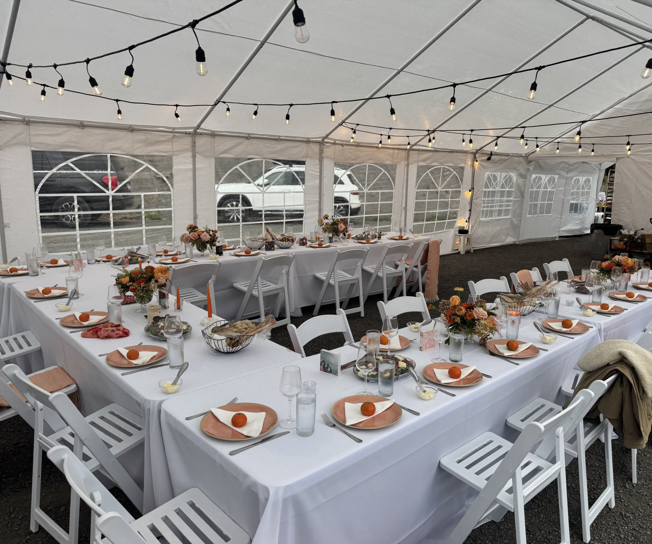 1-inside-event-tent Two Capes Lookout