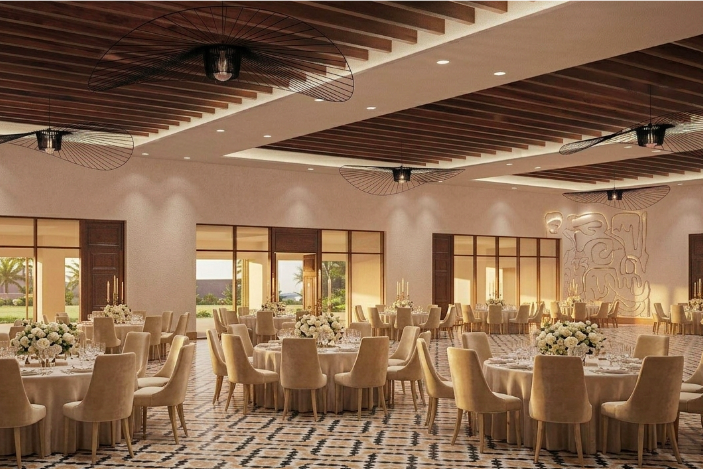 ballroom-set-up-reception Omni Resort at Punta de Mita, Mexico