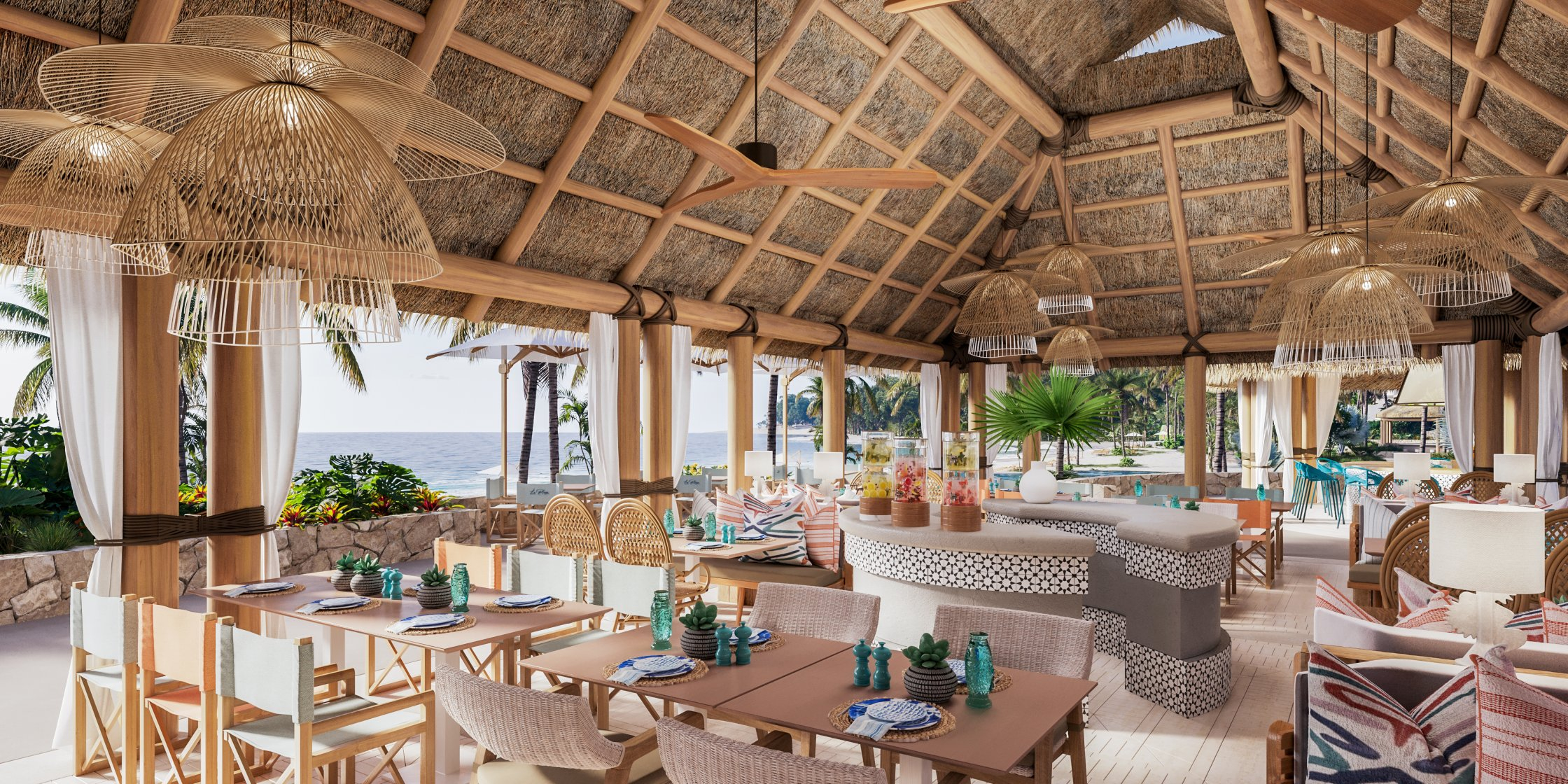 la-playa-dinning Omni Resort at Punta de Mita, Mexico