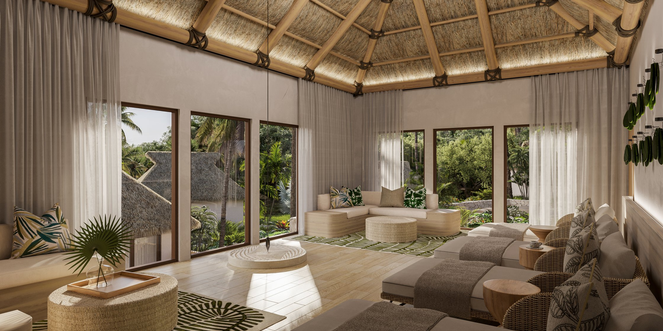 spa-lounge Omni Resort at Punta de Mita, Mexico