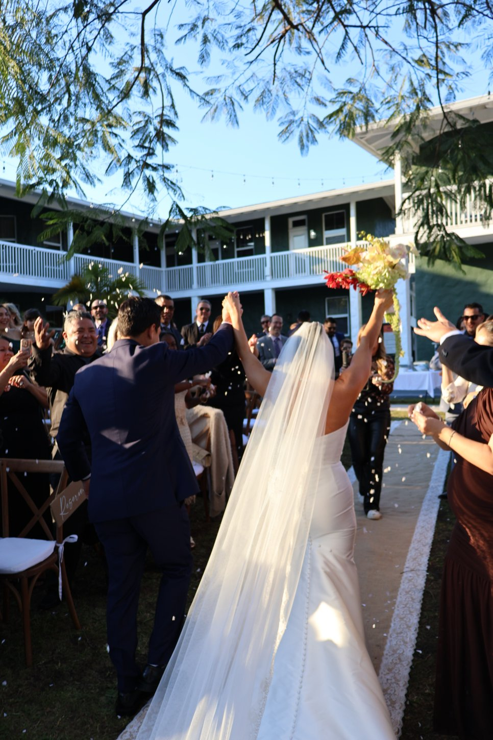south-florida-wedding-recessional-celebration-saint-patrick-palace Saint Patrick Palace